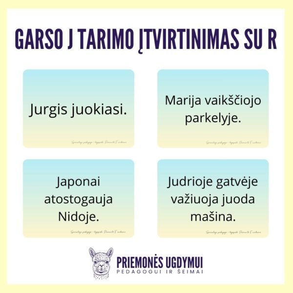 Garsų tarimo įtvirtinimo rinkinys - Image 3
