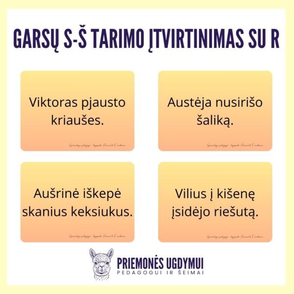 Garsų tarimo įtvirtinimo rinkinys - Image 7