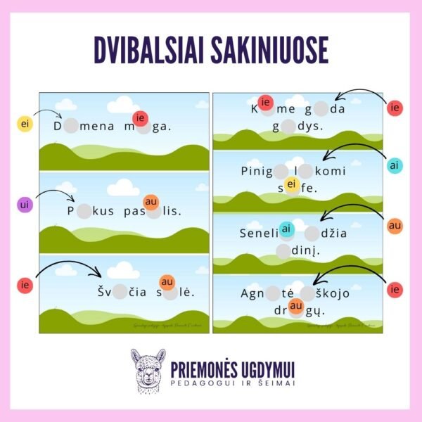 Dvibalsiai sakiniuose