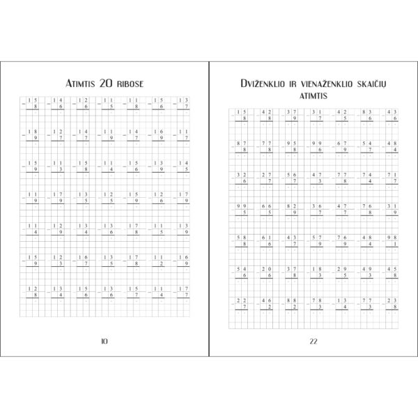 Rinkinys SKAIČIUOJAME STULPELIU - Image 8