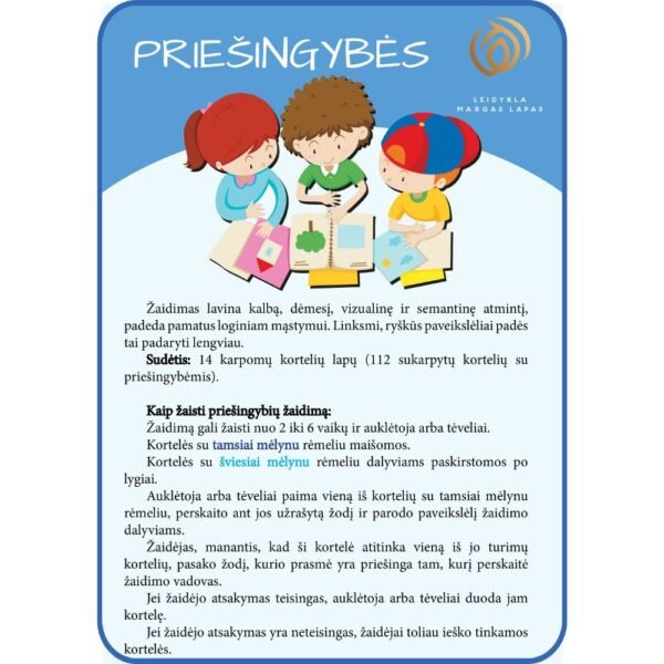 Žaidimas PRIEŠINGYBĖS