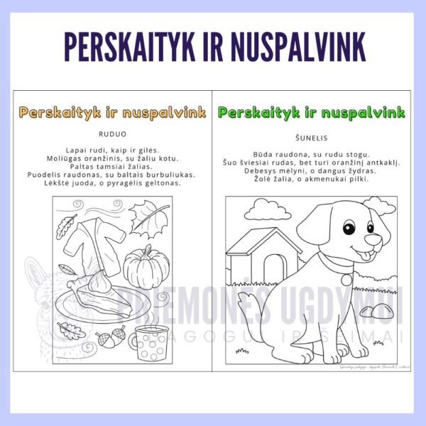 Perskaityk ir nuspalvink