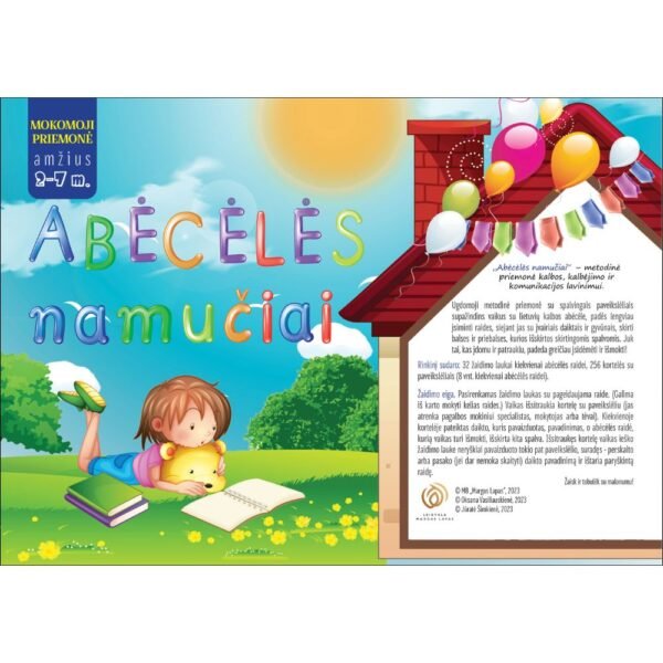 Žaidimas ABĖCĖLĖS NAMUČIAI - Image 2