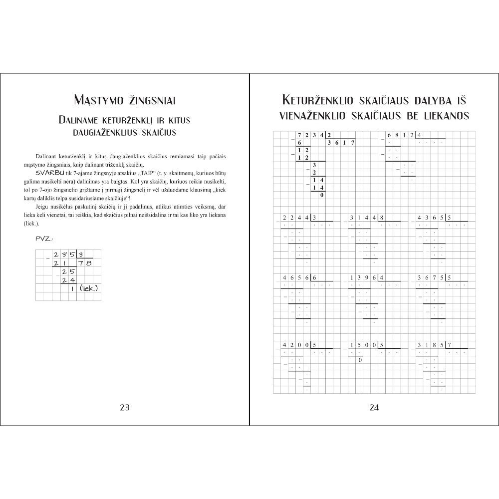 SKAIČIUOJAME STULPELIU. Dalyba kampu. 3-4 klasė - Image 4