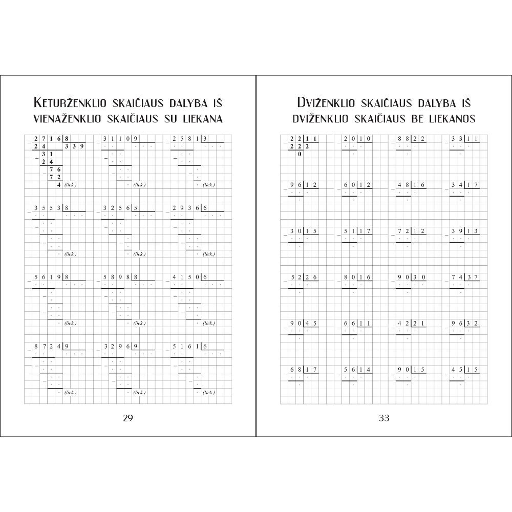 SKAIČIUOJAME STULPELIU. Dalyba kampu. 3-4 klasė - Image 6