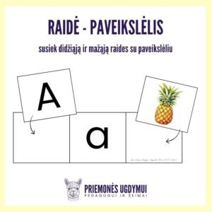 Raidė - paveikslėlis